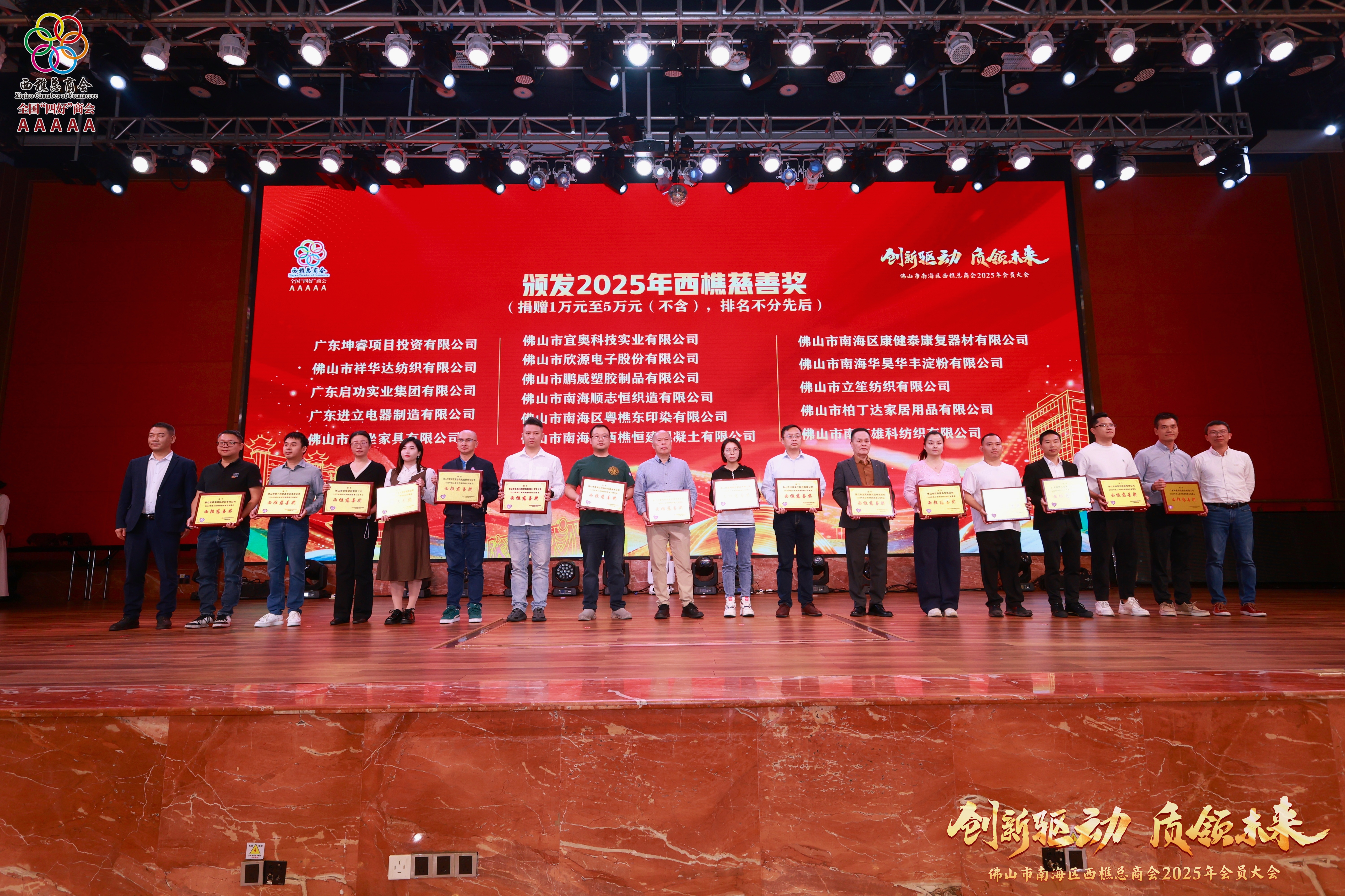 启功集团喜获“西樵慈善奖” 积极践行以初心赴善，以笃行致远